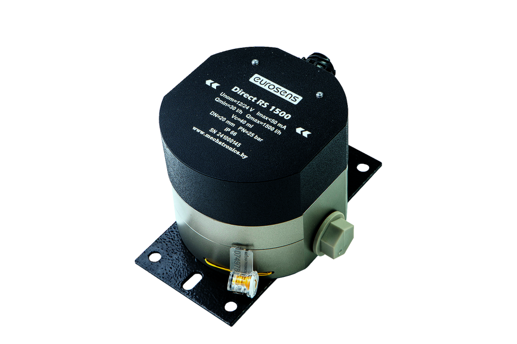 Eurosens Direct RS 1500 high-flow fuel flow meter